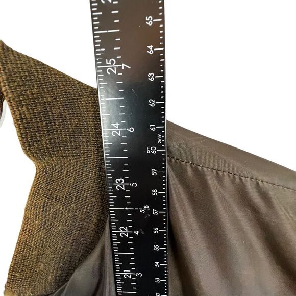 BUD BERMA MENS VINTAGE BROWN FLIGHT JACKET SIZE 40 REVERSIBLE - Picture 7 of 11